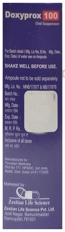 Doxyprox 100 Oral Suspension Mango