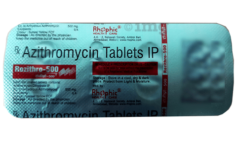 Rozithro 500 Tablet image