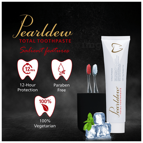 Pearldew Total Toothpaste (100gm Each) image