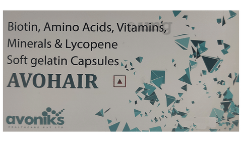 Avohair Soft Gelatin Capsule 1