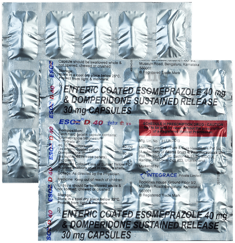 Esoz D 40 Capsule SR