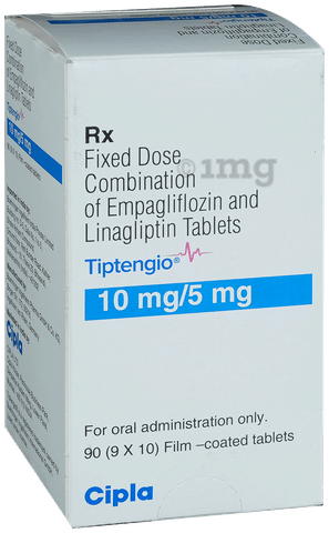 Tiptengio 10mg/5mg Tablet image