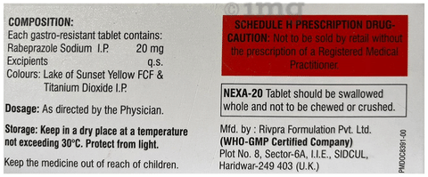 Nexa 20 Tablet image