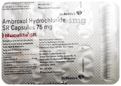 Mucolite SR Capsule image