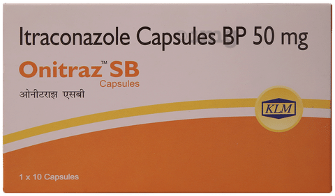 Onitraz SB 50mg Capsule image Onitraz SB 50mg Capsule image