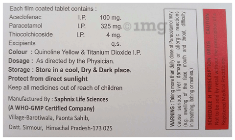 Thiocee 4 Tablet image
