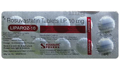 Liparoz 10 Tablet image Liparoz 10 Tablet image