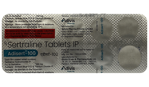 Adisert 100 Tablet image