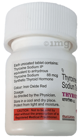 Thyrox 88 Tablet image