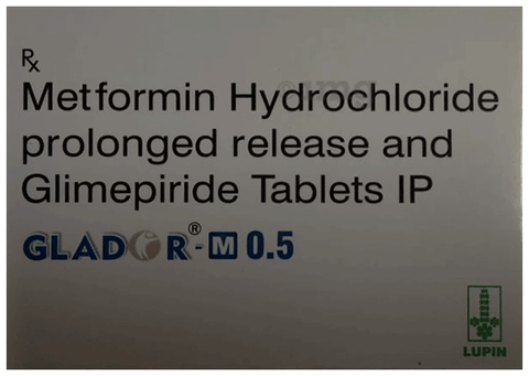 Glador-M 0.5 Tablet PR image Glador-M 0.5 Tablet PR image