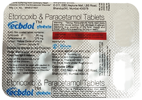 Ecbdol Tablet image