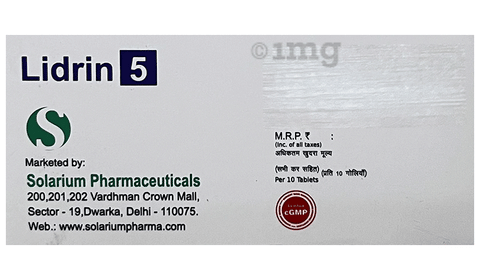 Lidrin 5 Tablet image