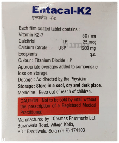 Entacal-K2 Tablet