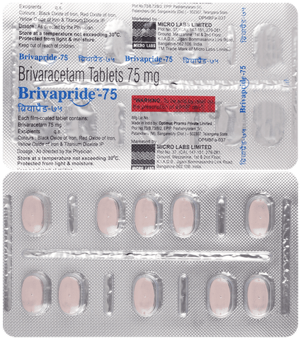 BRIVApride 75mg Tablet image BRIVApride 75mg Tablet image