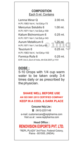 REPL Dr. Advice No.232 Rhini-Tis Drop image REPL Dr. Advice No.232 Rhini-Tis Drop image