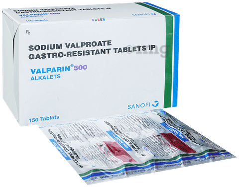 Valparin Alkalets 500 Tablet image Valparin Alkalets 500 Tablet image