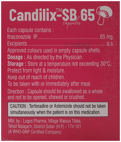 Candilix-SB 65 Capsule image Candilix-SB 65 Capsule image