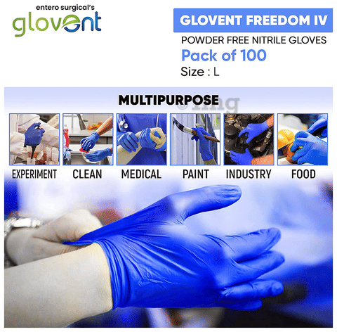 Blue Nitrile Nitrile Gloves Amazon India Glovent Nitrile