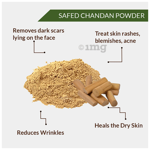 Safed chandan shop powder price