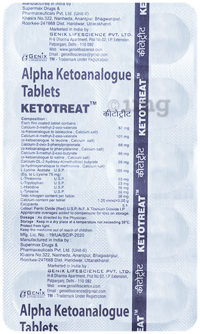 Ketotreat Tablet image