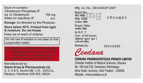Clindacen Injection image
