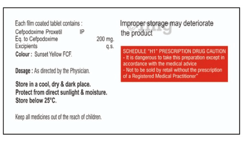 Cepodin 200 Tablet image Cepodin 200 Tablet image