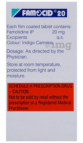 Famocid 20 Tablet image Famocid 20 Tablet image