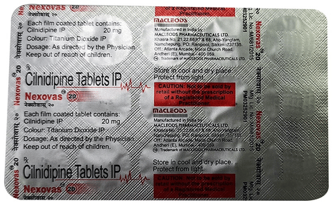 Nexovas 20 Tablet image Nexovas 20 Tablet image