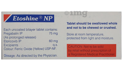 Etoshine NP Tablet PR image