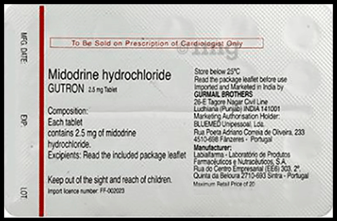 Gutron 2.5mg Tablet image Gutron 2.5mg Tablet image