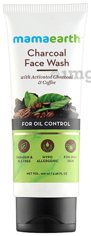 Mamaearth charcoal outlet face wash