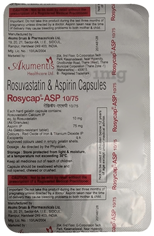 Rosycap-ASP 10/75 Capsule