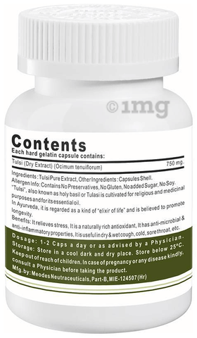 Ignitor Tulsi 750mg Capsule image