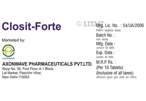 Closit-Forte Tablet image