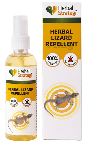 Herbal Strategi Herbal Lizard Repellent Spray: Buy bottle of 100 ml Spray  at best price in India | 1mg