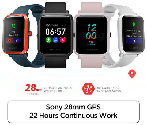 Amazfit bip online s rojo