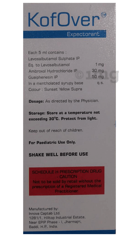 Kofover Expectorant Raspberry Strawberry image