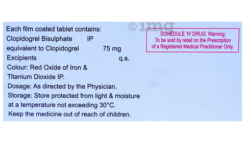 Cloyd 75mg Tablet image Cloyd 75mg Tablet image