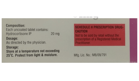 Hisone 20mg Tablet image