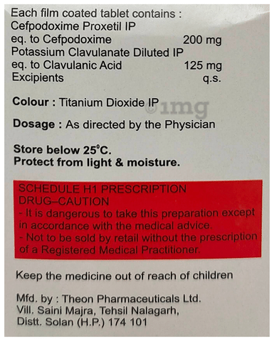 Leezad-CV 325 Tablet