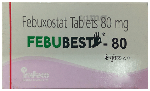 Febubest 80 Tablet image