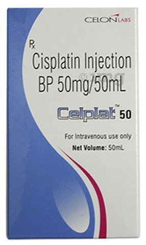 Celplat 50mg Injection image