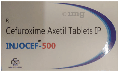 Injocef 500 Tablet image