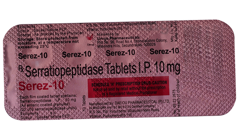 Serez 10 Tablet image