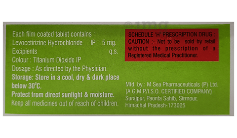 SE Cet 5mg Tablet image