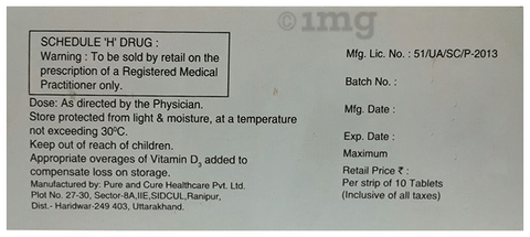 Lipicure-D 20 Tablet