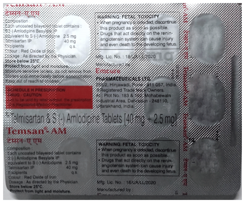 Temsan-AM Tablet image