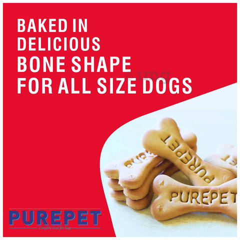 Purepet Real Chicken Biscuits for Dogs Chicken Flavour: Buy