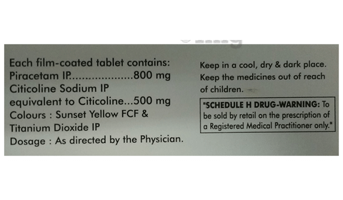 Neurocetam Plus Tablet image
