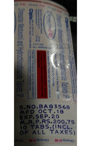 Olvance H 40 Tablet image